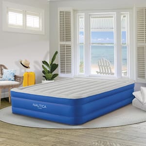 Plushaire 17 in Queen Air Mattress with Express Pump
