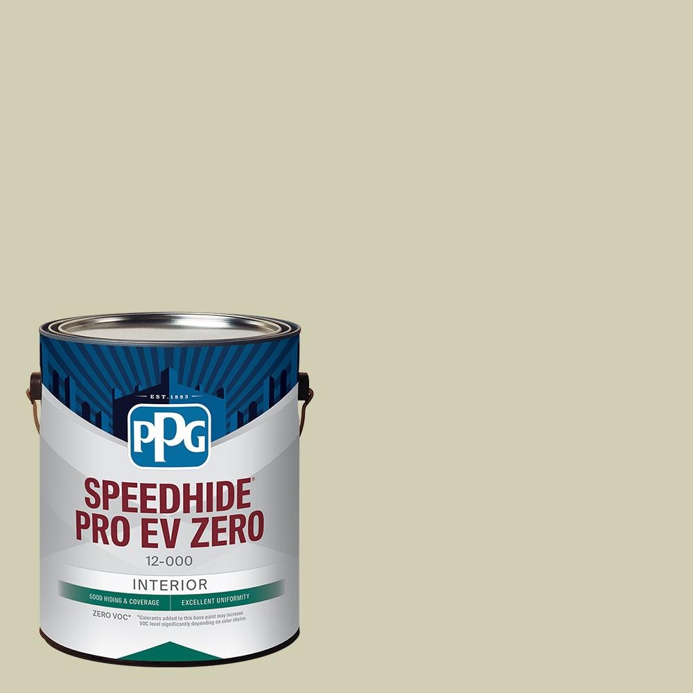 Speedhide Pro EV Zero 1 gal. PPG1113-2 Silver Sage Flat Interior Paint price history on PriceWatchPro