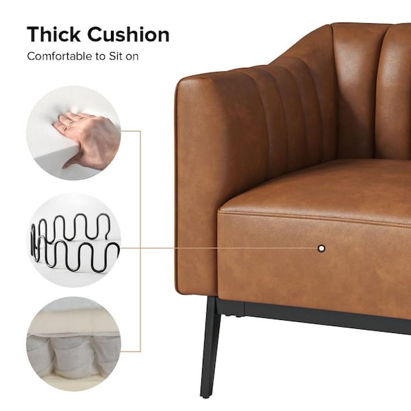 テーブル・チェア・ハンモック T.S.L CUB Patchwork leather chair Aukfa Leather Recliner Chair, 38