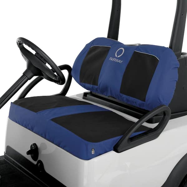 Classic Accessories Fairway Golf Car Seat Cover Terry Cloth, Navy