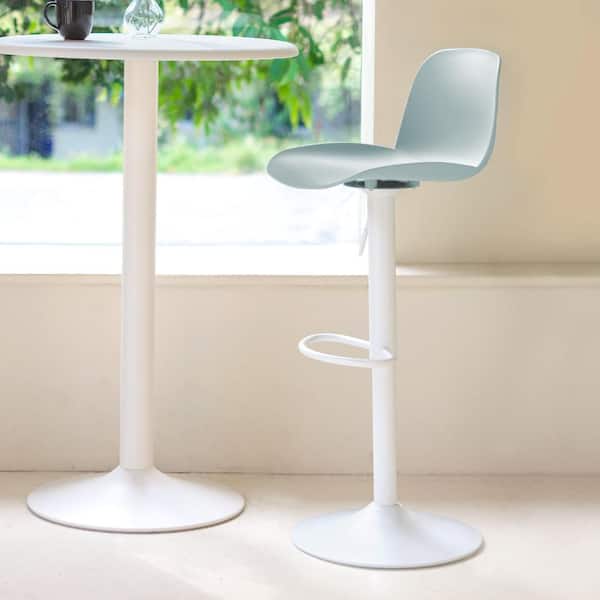 Lagoon Koln Adjustable Bar Stool Baby Blue 2-Pieces