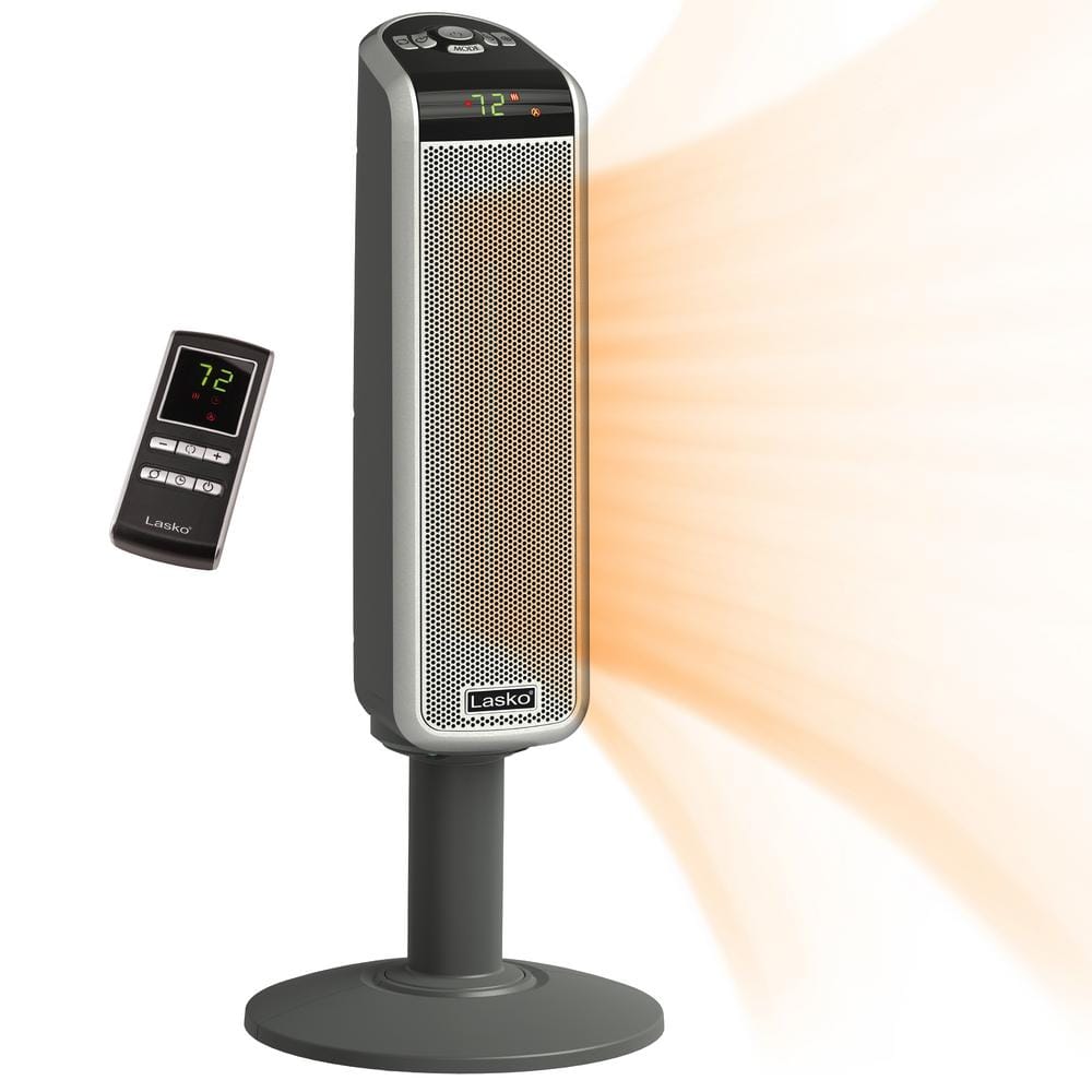 Lasko Pedestal Tower 29 in. 1500Watt Electric Ceramic Oscillating