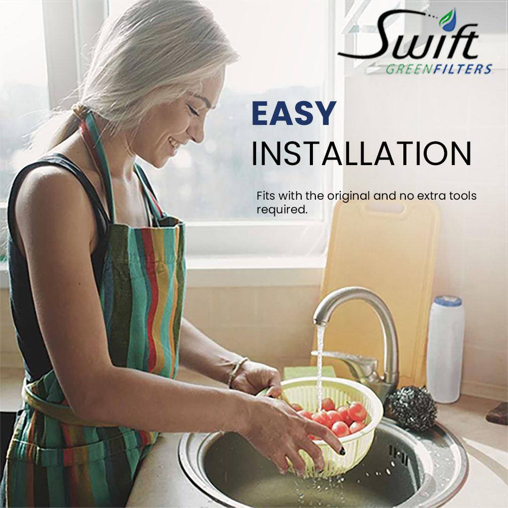 Swift Green 13.75" White Coconut Carbon Water Filter