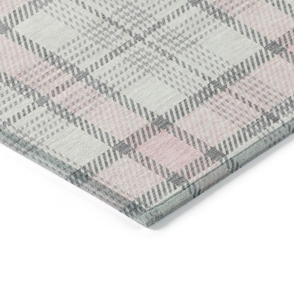 Chantille Machine Washable Indoor/Outdoor Abstract ACN1052 Pink 1 ft. 8 in. x 2 ft. 6 in. Area Rug