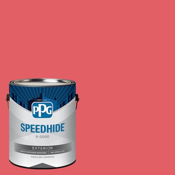 SPEEDHIDE 1 gal. PPG1188-6 Briquette Satin Exterior Paint