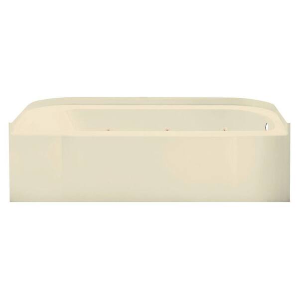 STERLING Accord 5 ft. Whirlpool Tub in Almond-DISCONTINUED