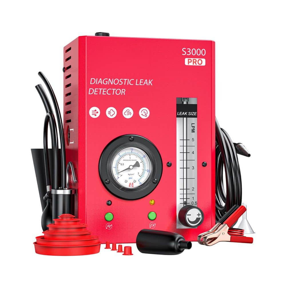 Professional Automotive Smoke Machine with Built-in Air Pump, Pressure Gauge for Leak Detection in Vacuum, EVAP Systems price history on PriceWatchPro