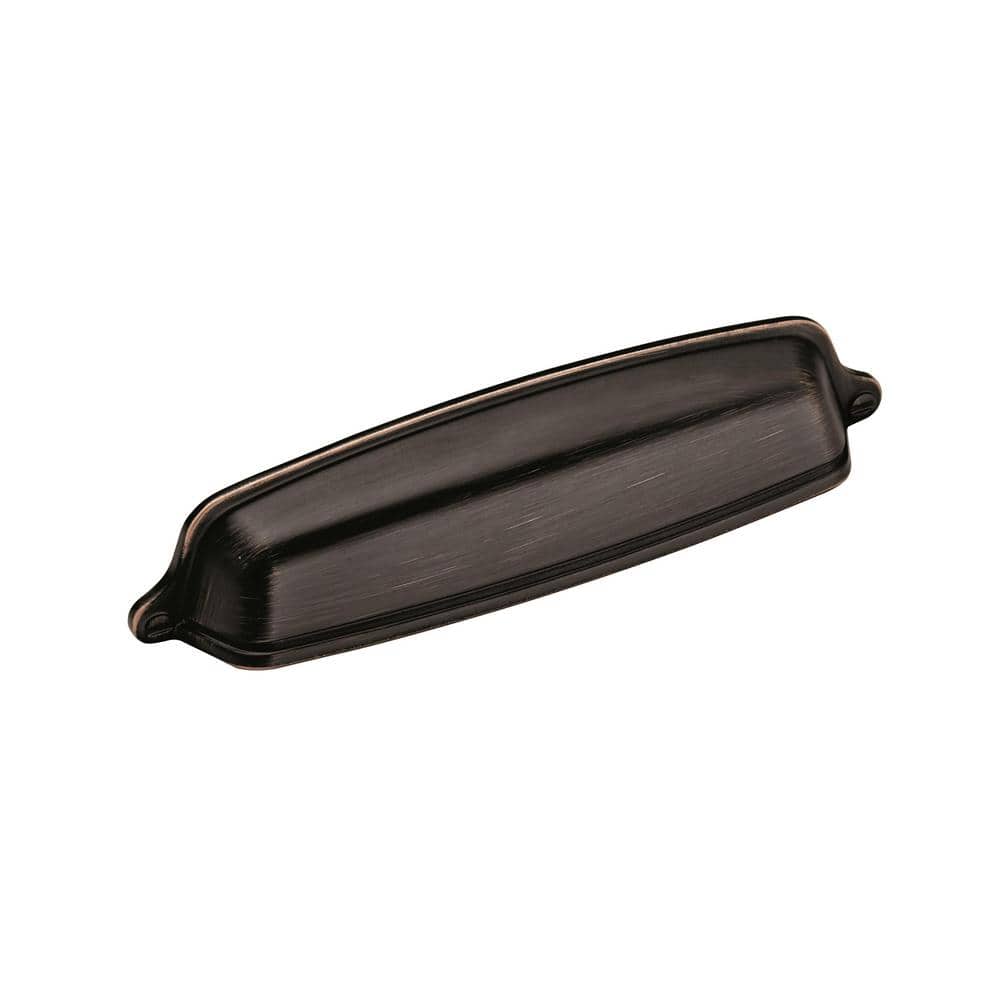 Stature 5-1/16 in. (128mm) Classic Oil-Rubbed Bronze Cabinet Cup Pull