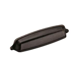Stature 5-1/16 in. (128mm) Classic Oil-Rubbed Bronze Cabinet Cup Pull