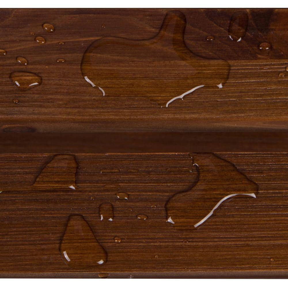 Providence Oak Rectangular Cedar Wood Outdoor Side Table