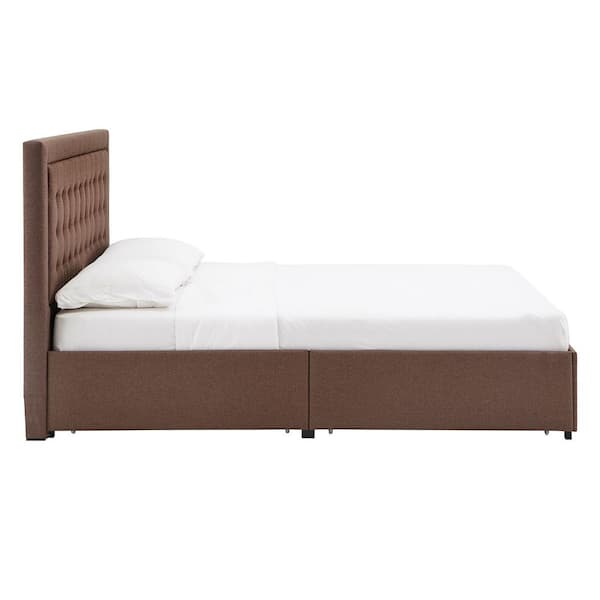 High Quality Hotel Upholstery Bed Frame with Headboard and Storage Single  Double Queen King Size Bedroom Set - China Hotel Bed, Hotel Furniture