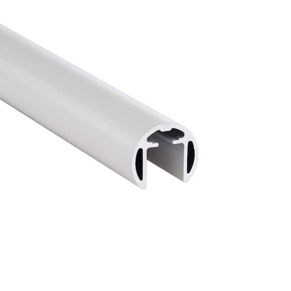 Draco 10 ft. Round Aluminum Handrail