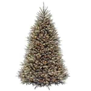 7.5 ft. Dunhill Blue Fir Artificial Christmas Tree with Clear Lights