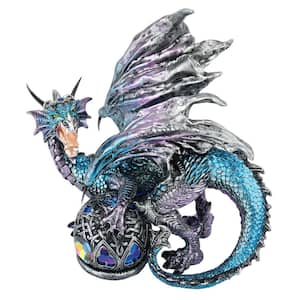 Fanged Shadow Gothic Dragon Novelty Statue