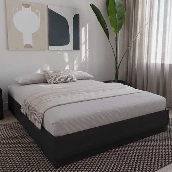 Milano Black Frame King Size Platform Bed
