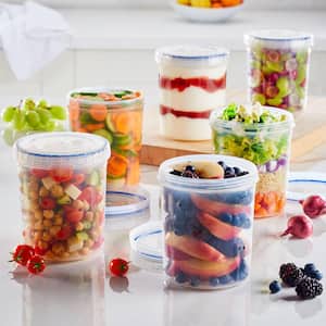 Tupperware Crystal Clear Store & Serve 6pc Set 