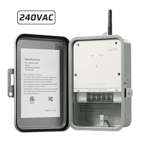240 V - Timer Switches - The Home Depot