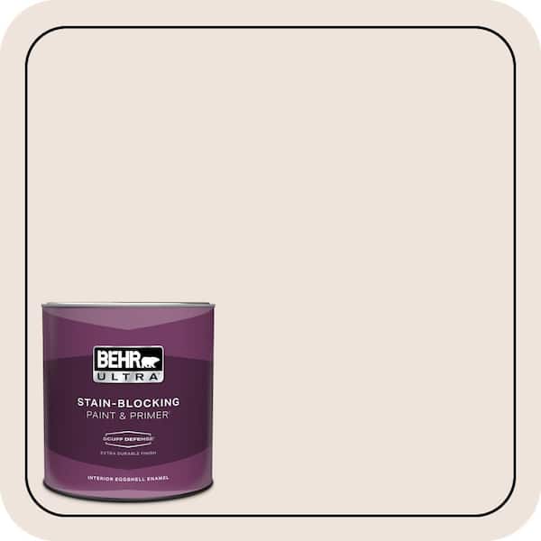 BEHR ULTRA 1 qt. #ICC-33 Soft Feather Extra Durable Eggshell Enamel Interior Paint & Primer