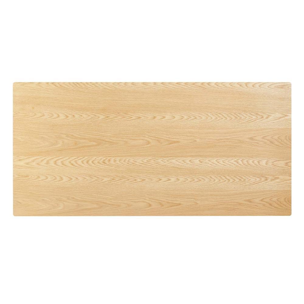 Oracle 69" Mid-Century Modern Oak Dining Table