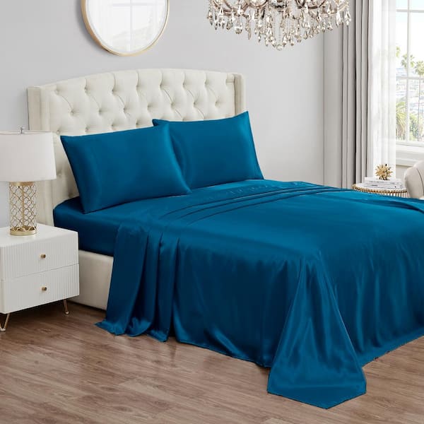 Utopia Bedding Queen Bed Sheets Set - 4 Piece Bedding - Brushed