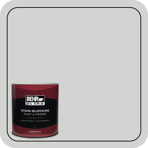 BEHR ULTRA 1 Qt. #780E-3 Sterling Flat Exterior Paint & Primer