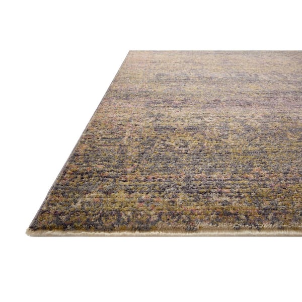Jean Stoffer Bradbury Ink / Multi 2 ft. 6 in.  x 12 ft.  Contemporary Runner Rug