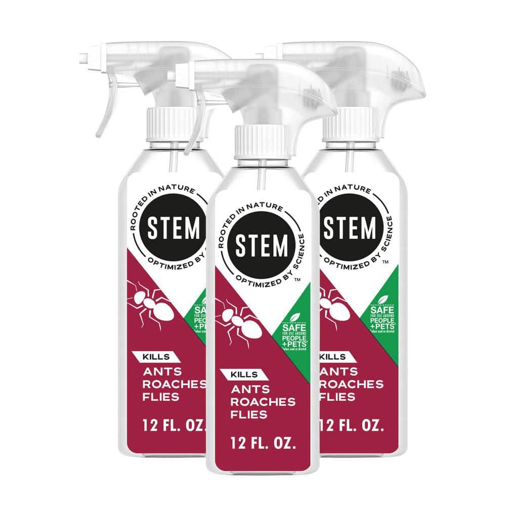 STEM 12 fl.oz. Kills Ants, Roaches and Flies, Plant-based Active ...
