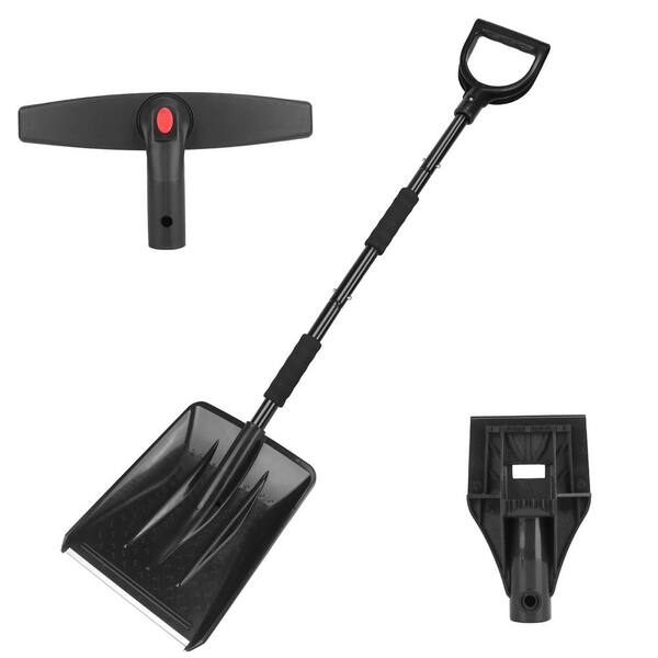 Snow Shovel Tool For Car, Extendable Snow Shovel Brush For Snow Removal &  Frost, Ice Scraper