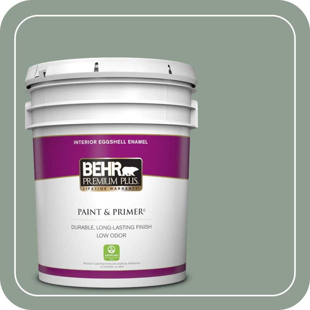 5 gal. #ICC-104 Balsam Fir Eggshell Enamel Low Odor Interior Paint & Primer price history on PriceWatchPro
