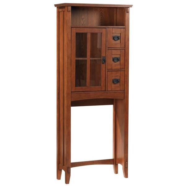 Home Decorators Collection Artisan 28 in. W Spacesaver in Light Oak