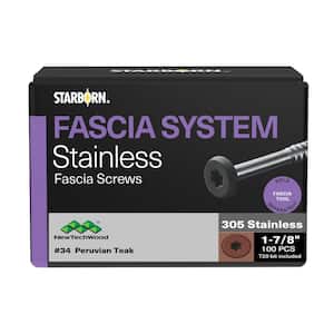NewTechWood 9 in. x 1 in.-7/8 in. Indian Ebony Stainless Steel