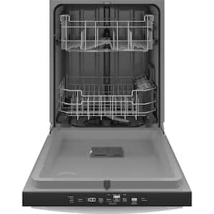 24 in. Built-In Tall Tub Top Control Slate Dishwasher w/Sanitize, Dry Boost, 52 dBA