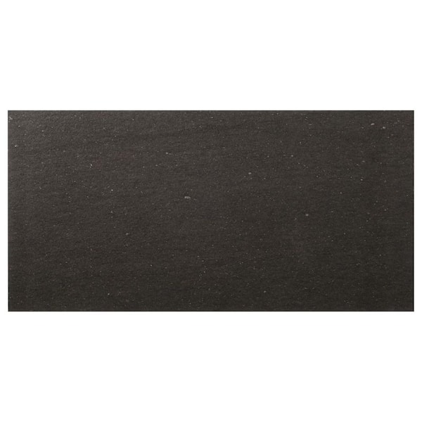Vitaria Mocha Gray 4 in. x 0.35 in. Matte Porcelain Floor and Wall Tile Sample