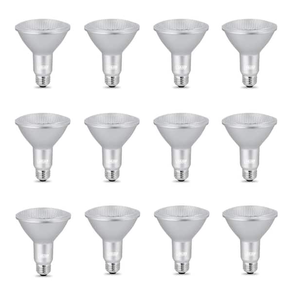 Feit Electric 75W Equivalent Warm White (3000K) PAR30L Dimmable LED Light Bulb (Case of 12)