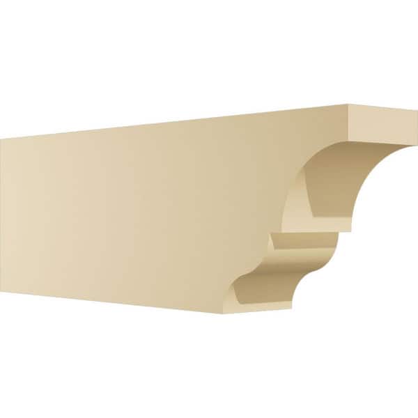 Ekena Millwork Standard Asheboro 5 in. W x 10 in. H x 30 in. D Signature Urethane Rafter Tail Outlooker