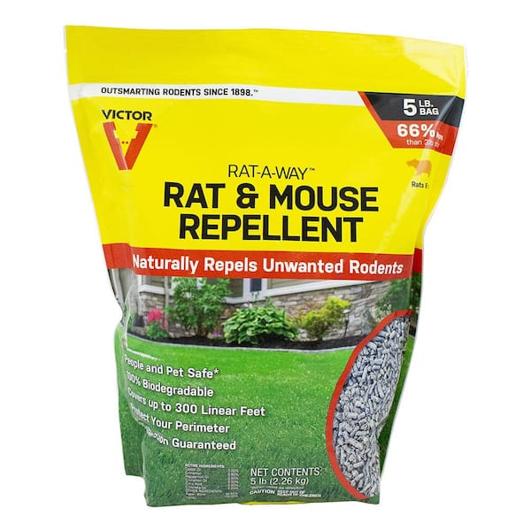 Victor Rat-A-Way 5 lbs. Rat and Mouse Repellent Granules