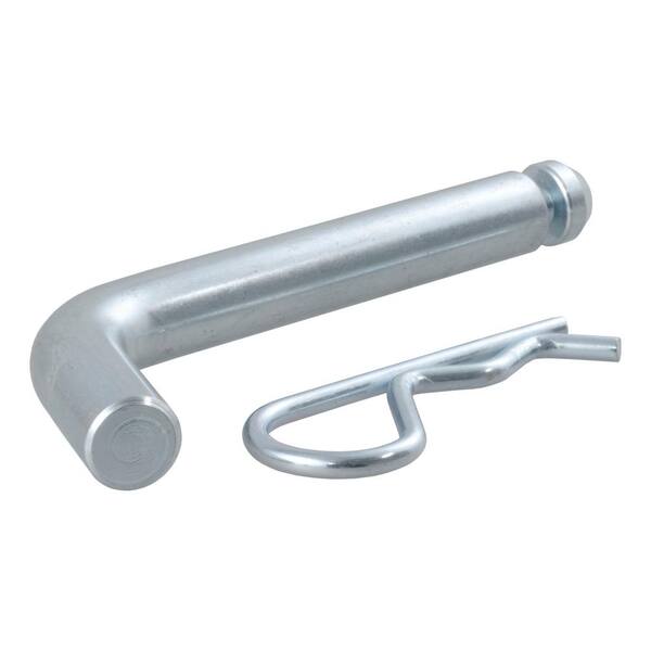 CURT 1/4 in. Safety Pin with 12 in. Chain (2-3/4 in. Pin Length)