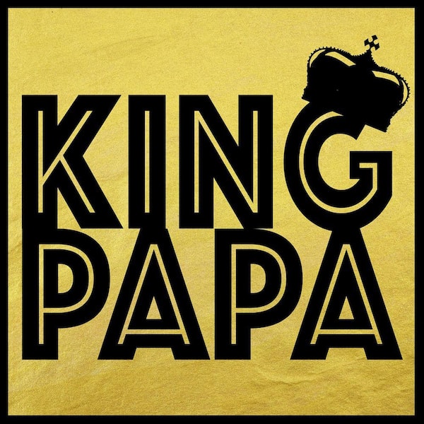 VENICE BEACH Collections King Papa by Grotto Studios 1 Piece Unframed Graphic Print Abstract Poster Art Print 16 in. x 16 in.