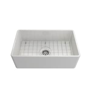 27.25 in. x 15.25 in. Sink Grid for 30 in. Apron Front Fireclay Single Bowl Kitchen Sink in Stainless Steel