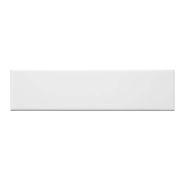 Jeffrey Court Allegro White 3 in. x 12 in. Glossy Ceramic Wall Tile (0.25 sq. ft. /Each)