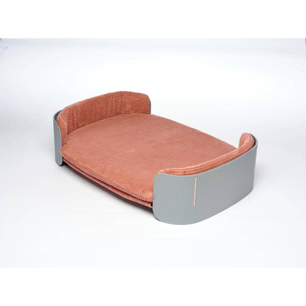 Large Grey Pink Scandinavian style Cat Couch Bed Pet Sofa Cats Pet Furnitur
