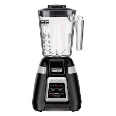 Waring Commercial CB15 128 oz. 10-Speed Grey Blender with 3.75 HP and  Electronic Touchpad Controls with Copolyester Jar CB15VP - The Home Depot