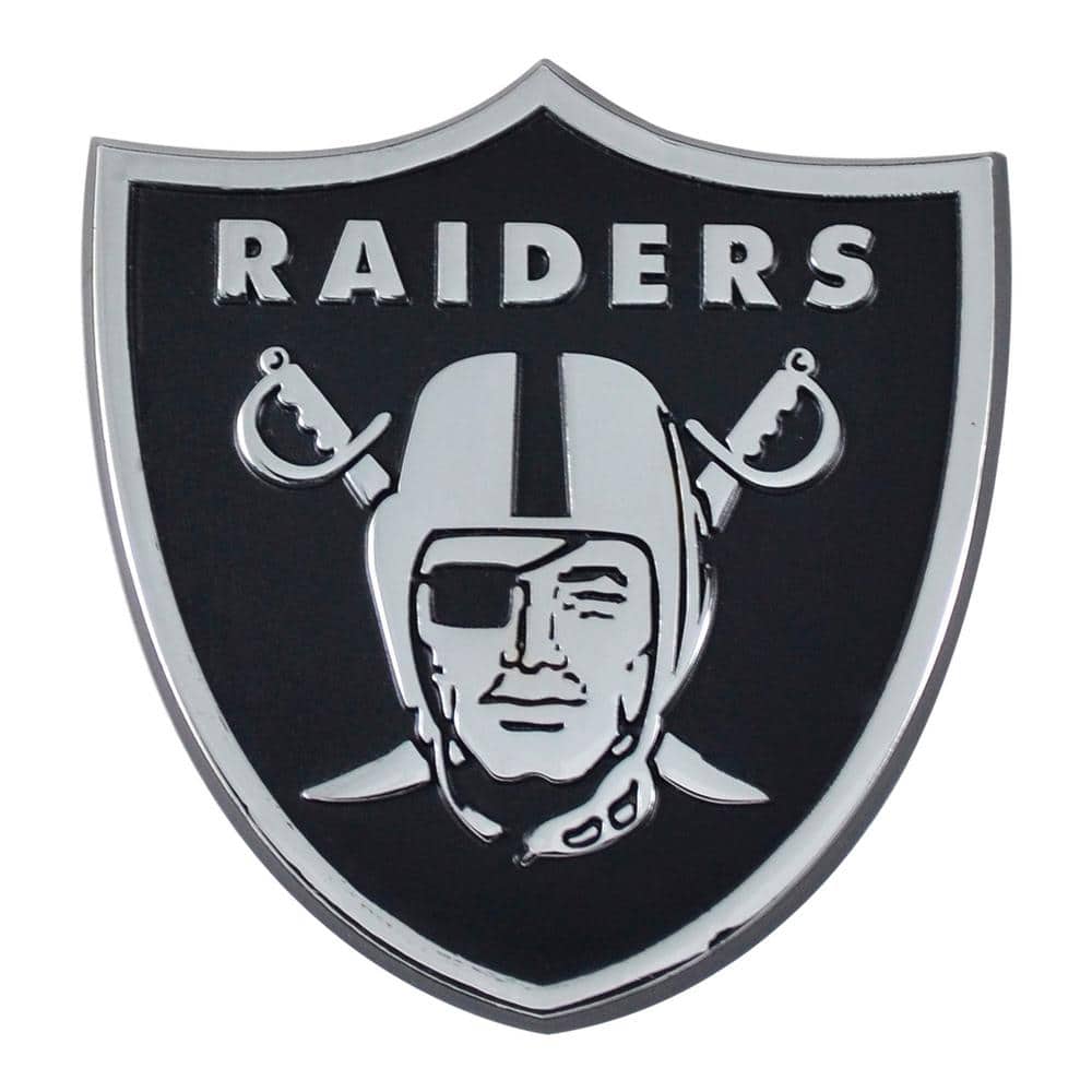 Las Vegas Raiders Round Cut Decal / Sticker