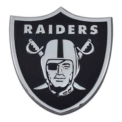 NFL - las Vegas Raiders Chromed Metal 3D Emblem