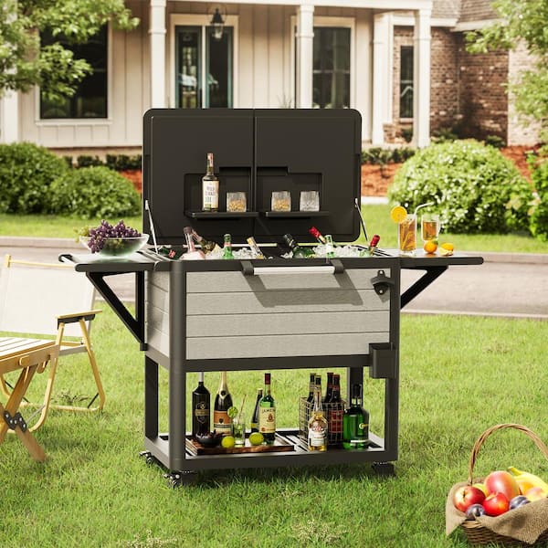 patio cooler on wheels costco