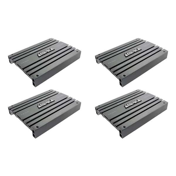 PYRAMID 5000 Watt 2-Channel Bridgeable MOSFET Power Amplifier (4-Pack)