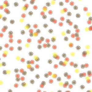 4 ft. x 8 ft. Laminate Sheet in Autumn Lights Daisy with Virtual Design Matte Finish
