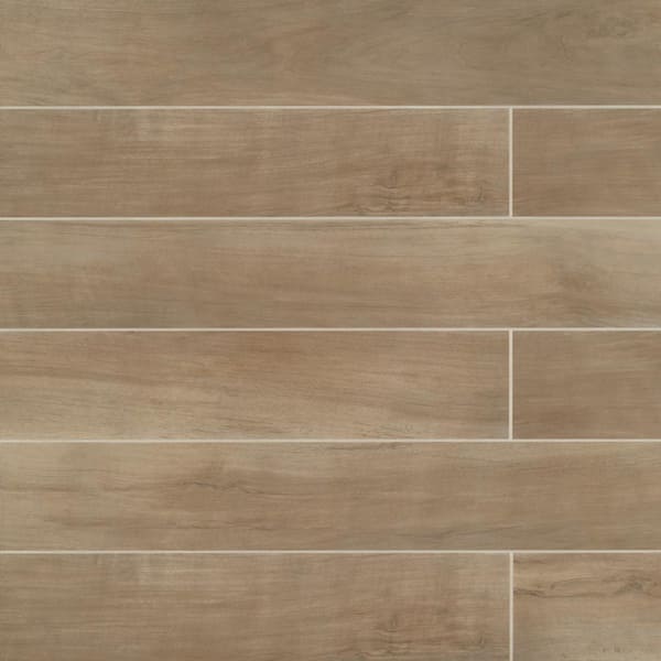 Antique 8 in. x 48 in. Matte Clay Porcelain Tile (10.33 sq. ft./Case)