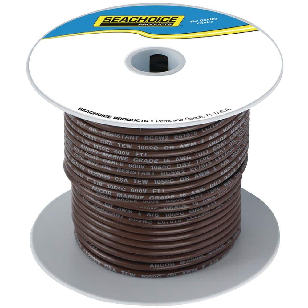 Tinned Copper Marine Wire, 10 AWG, Brown, 100 ft. price history on PriceWatchPro