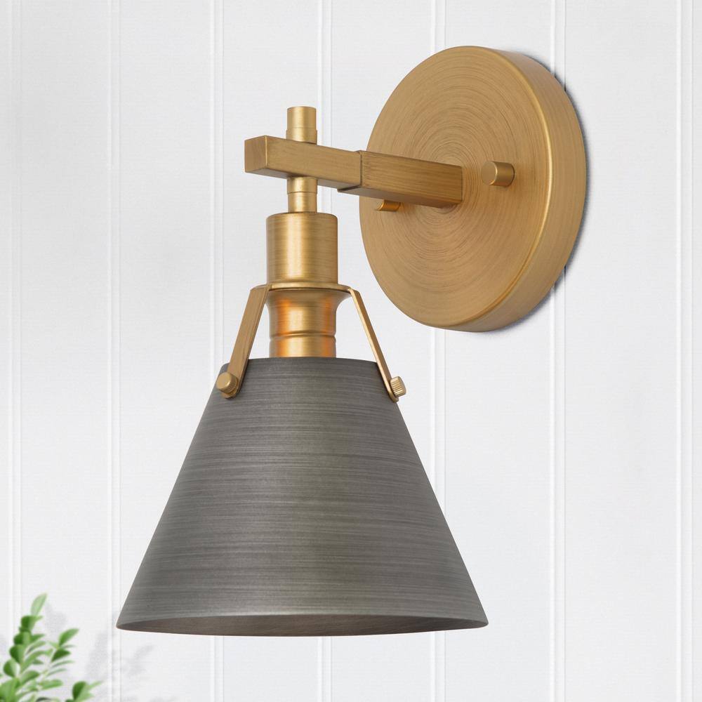 Industrial Retro Wall Sconce Lamp Conical Shade Lamp Fixture Kitchen Lighting 